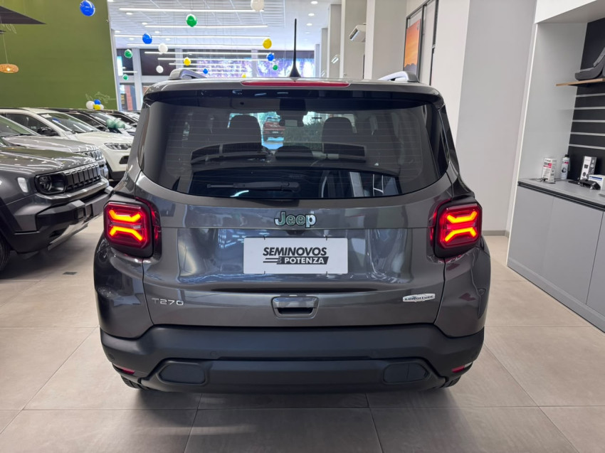 jeep jipe renegade flex turbo automatico t270 longitude com apenas 7784 sem detalhes revisado garantia fabrica4