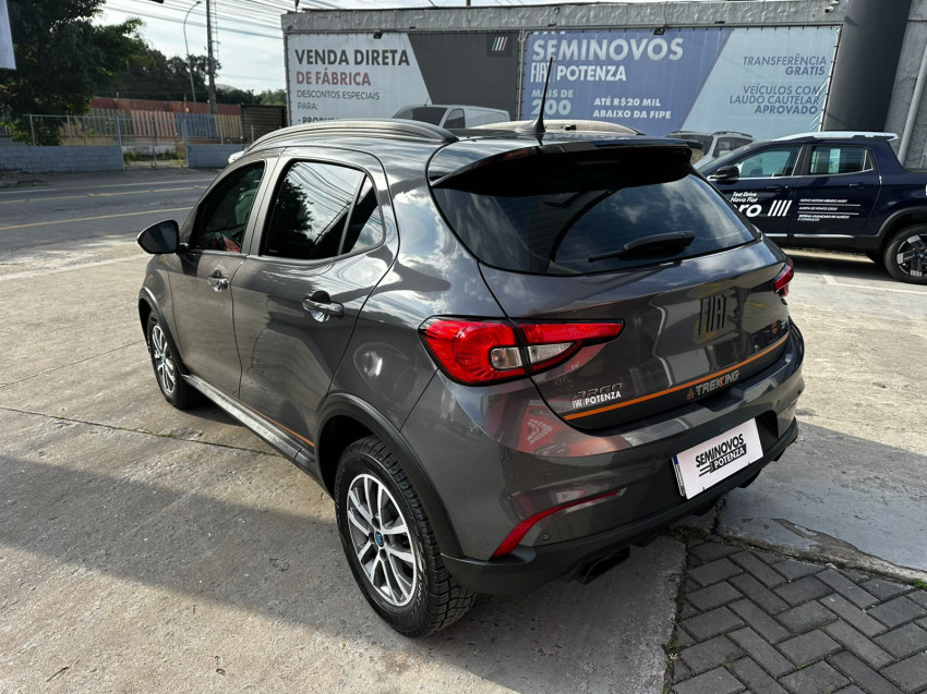 fiat argo trekking automatico motor 1.3  4 cilindros baixissima km 10.340 seminovo de qualidade revisado5