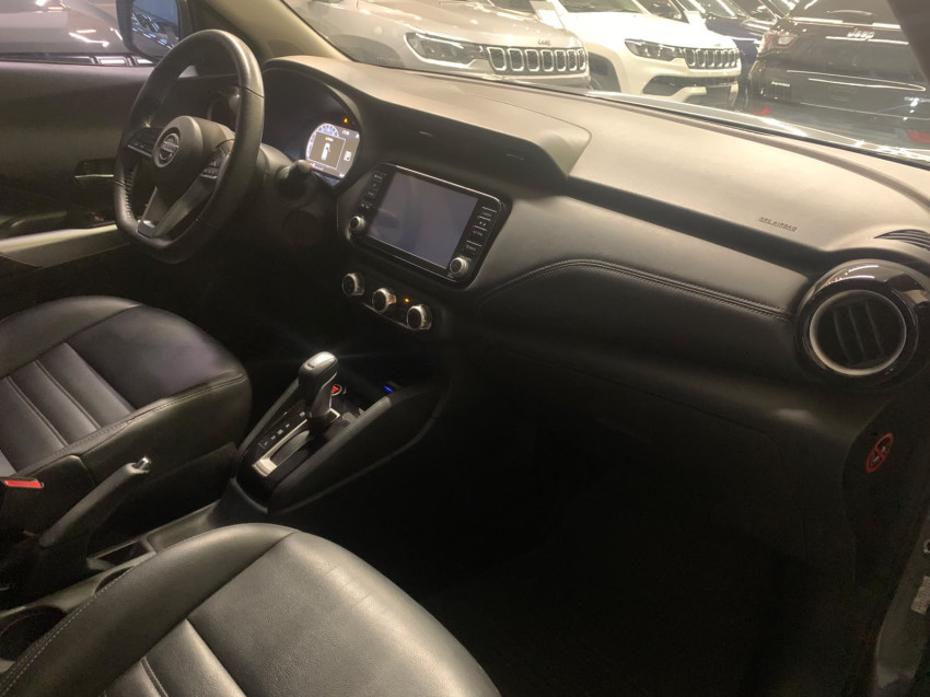 nissan kicks advanced xtronic cambio automatico flex motor 1.6 baixa km revisado e periciado7
