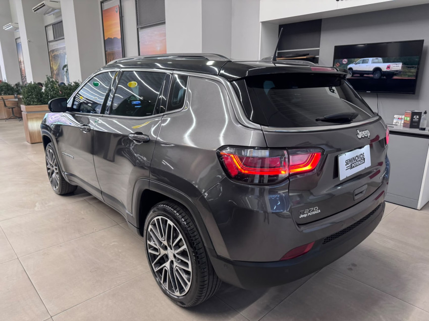 jeep compass limited t270 turbo jipe suv motor flex automatico super novo.5