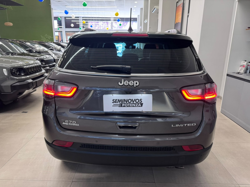 jeep compass limited t270 turbo jipe suv motor flex automatico super novo.4