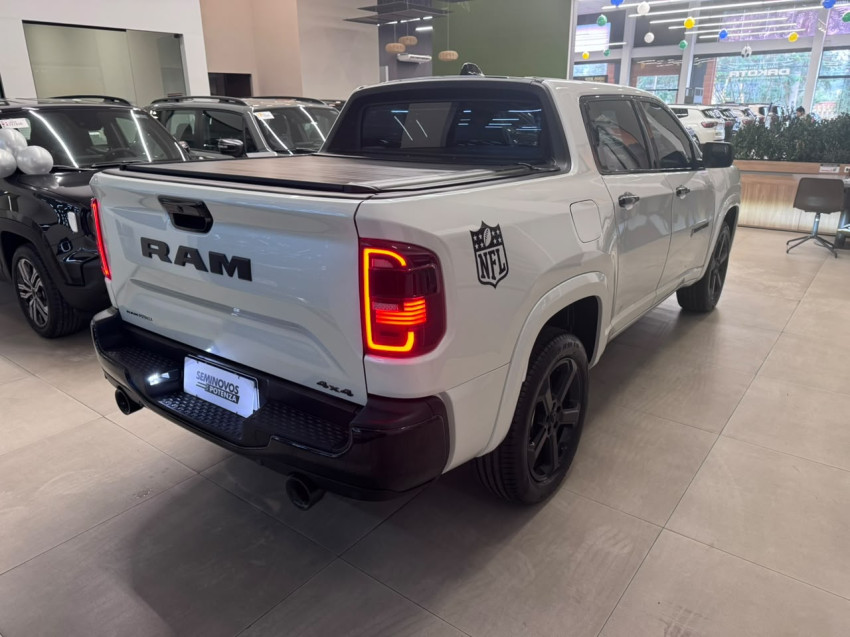 ram rampage r/t rt 2.0 hurricane motor turbo gasolina 4x4 super nova com menos de mil km3