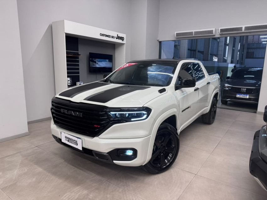 ram rampage r/t rt 2.0 hurricane motor turbo gasolina 4x4 super nova com menos de mil km10