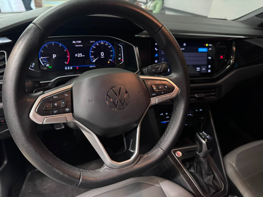 volkswagen nivus vw turbo automatico flex super novo painel digital modelo highline11