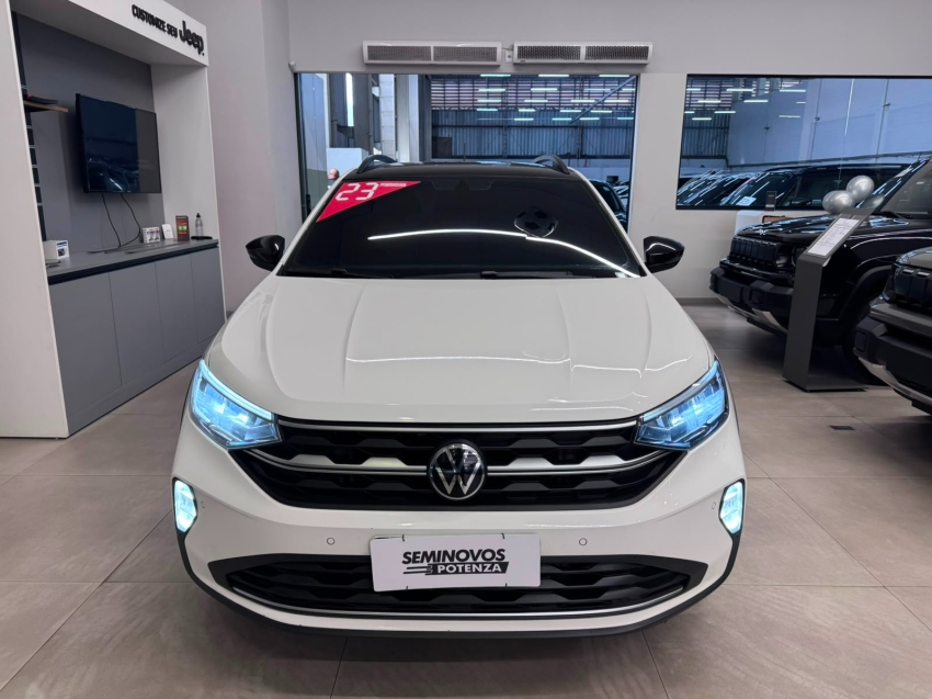 volkswagen nivus vw turbo automatico flex super novo painel digital modelo highline1
