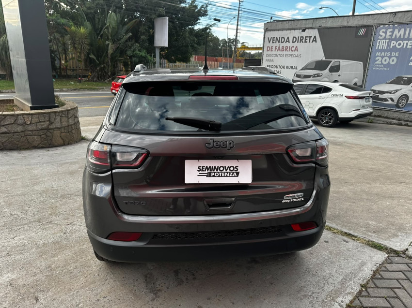 jeep compass longitude automatico t270 turbo flex jipe 4x2 baixa km suv4