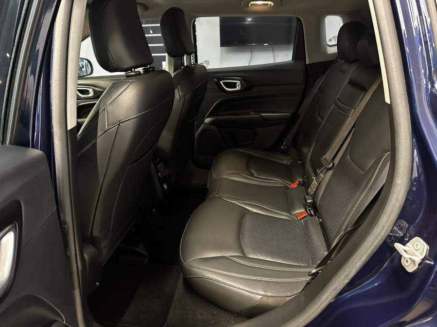 jeep compass longitude flex turbo automatico t270 1.3 baixa km super novo11