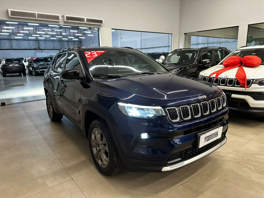 jeep compass longitude flex turbo automatico t270 1.3 baixa km super novo2