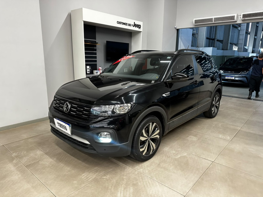 volkswagen tcross t-cross confortline vw turbo 200 tsi baixa km flex cambio automatico revisado0