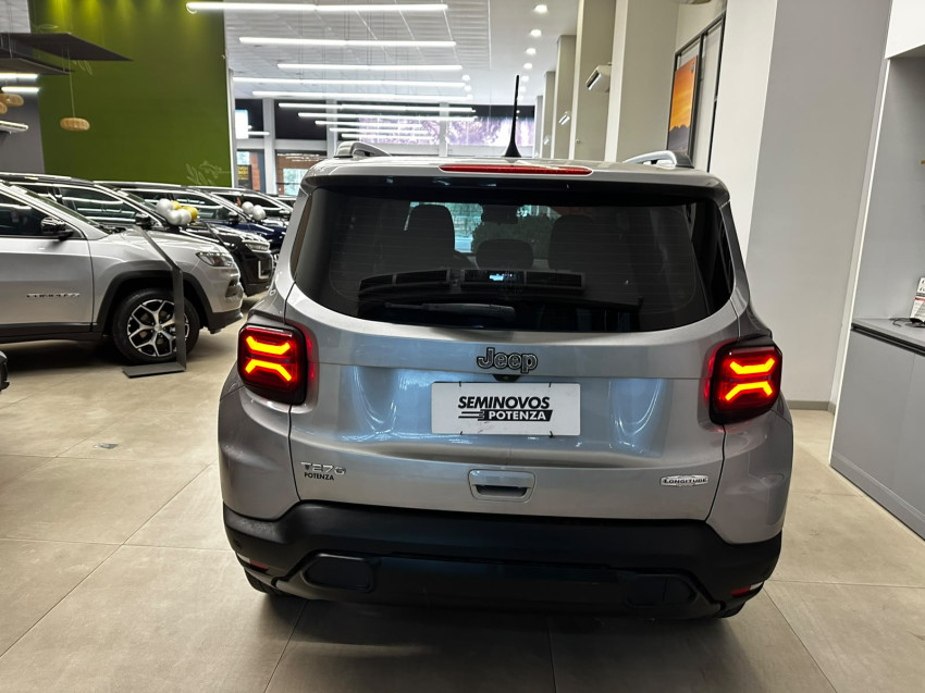 jeep renegade 1.3 t270 turbo flex longitude at6 23/23 seminovo4