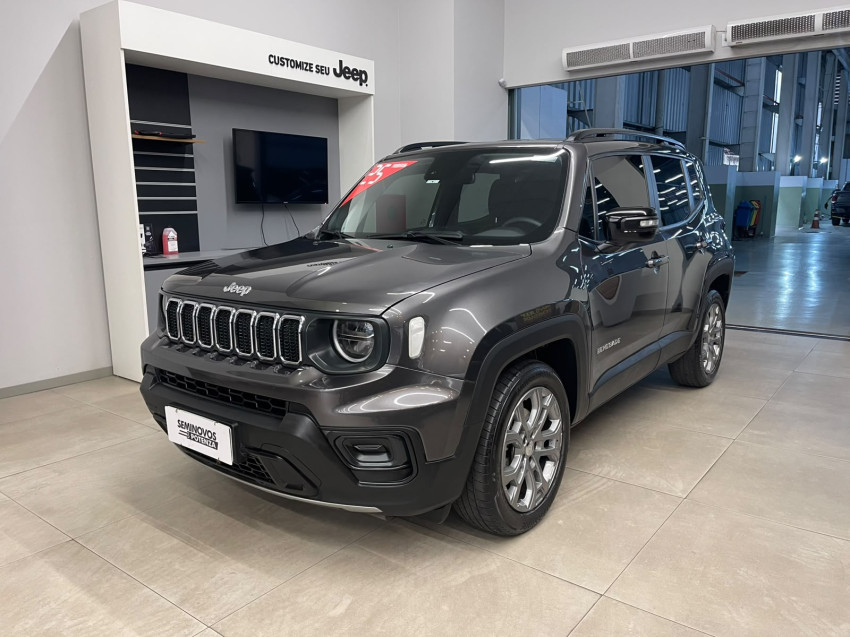 jeep renegade 1.3 t270 turbo flex longitude at6 25/25 seminovo0