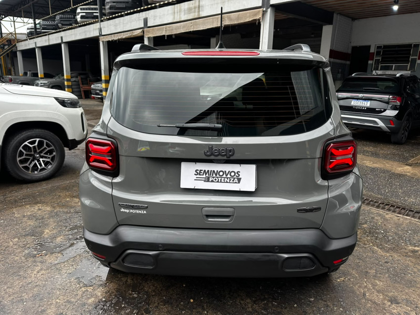 jeep renegade 1.3 t270 turbo flex longitude at6 24/25 seminovo4