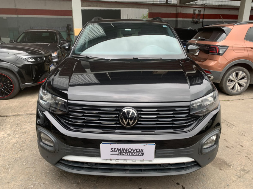 volkswagen t-cross 1.0 200 tsi total flex comfortline at 24/24 seminovo1