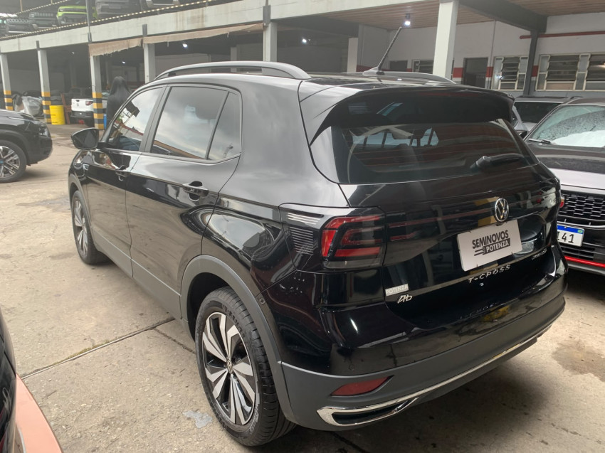 volkswagen t-cross 1.0 200 tsi total flex comfortline at 24/24 seminovo5