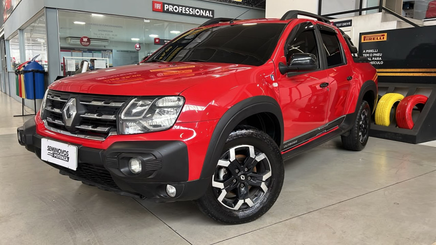 renault oroch 1.3 tce flex outsider x-tronic 23/24 seminovo0