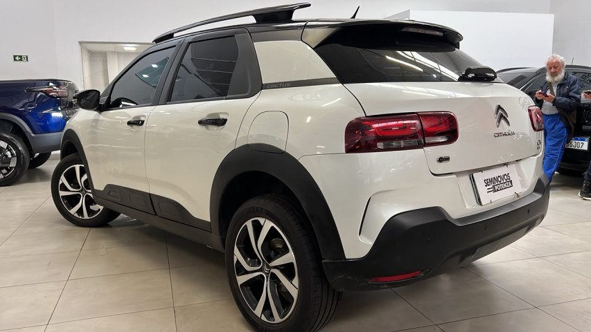 citroen c4 cactus 1.6 thp flex shine pack eat6 19/19 seminovo5