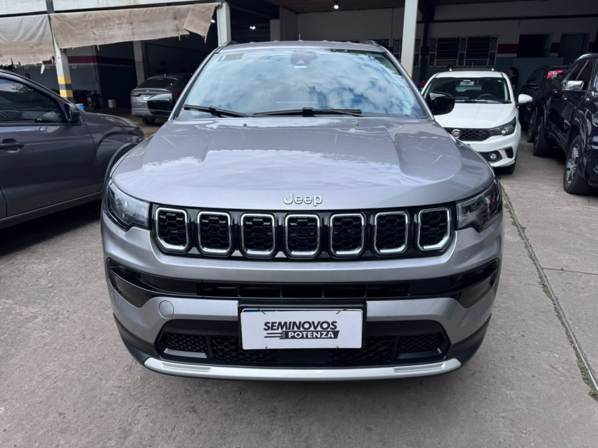 JEEP COMPASS 1.3 T270 TURBO FLEX LONGITUDE AT6 25/26 SEMINOVO1