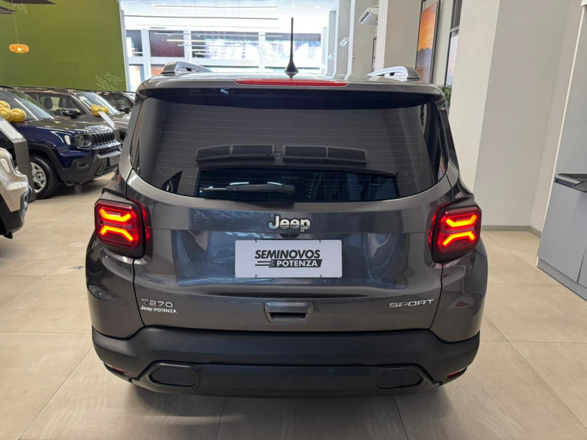 jeep renegade 1.3 t270 turbo flex sport at6 22/23 seminovo4