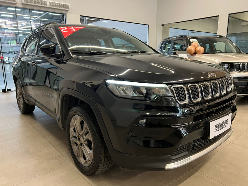 jeep compass 1.3 t270 turbo flex longitude at6 23/23 seminovo1