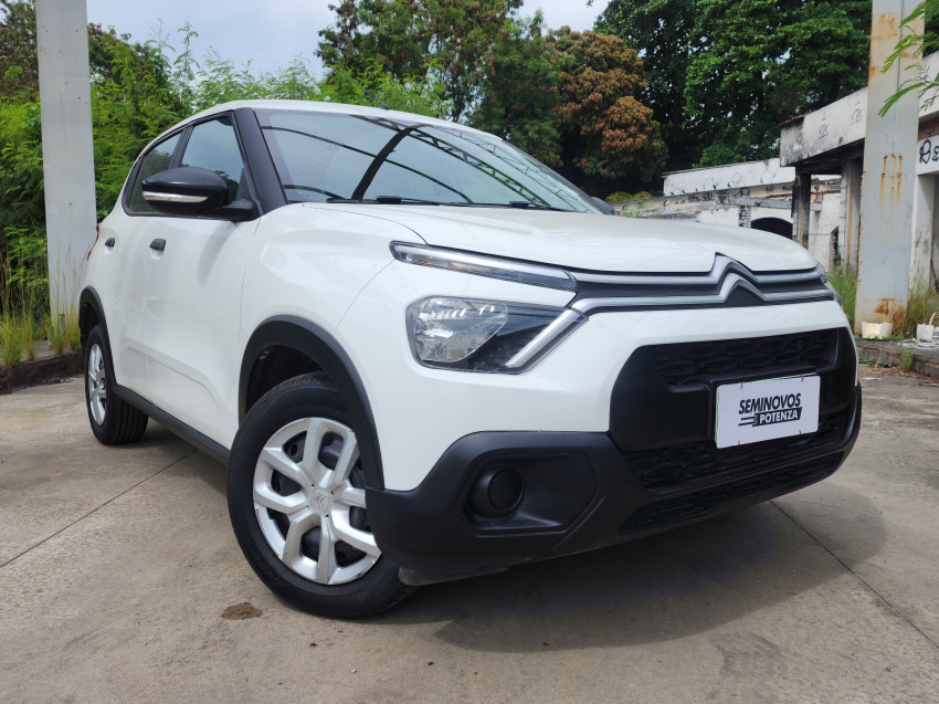 citroen c3 1.0 firefly flex live pack man 23/24 seminovo1