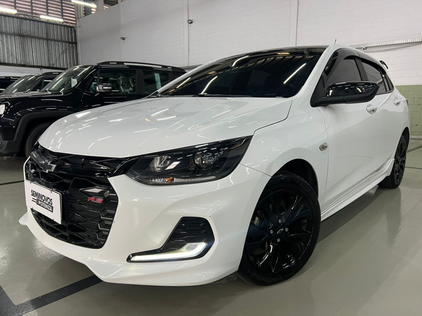 chevrolet onix 1.0 turbo flex rs at 22/23 seminovo1
