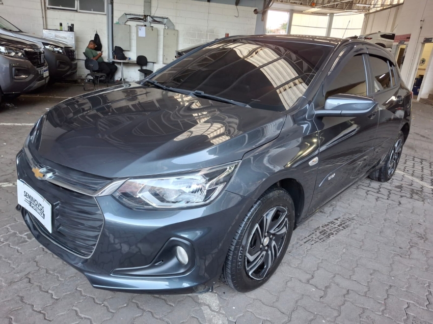 chevrolet onix 1.0 flex lt man 23/24 seminovo1