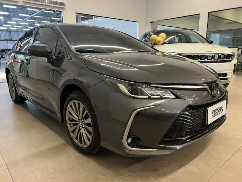 toyota corolla xei 2.0 automatico revisado super novo cinza metalico2