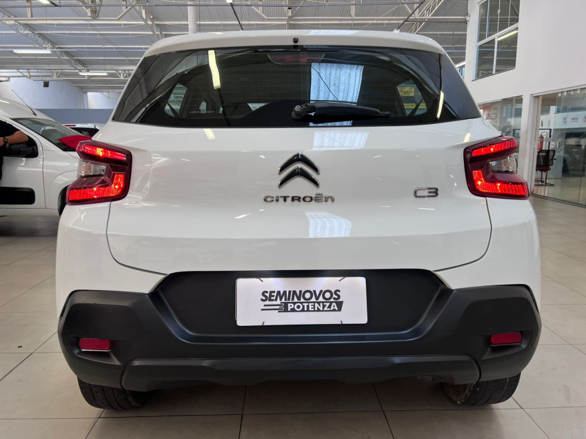 citroen c3 1.0 firefly flex live pack man 23/24 seminovo4