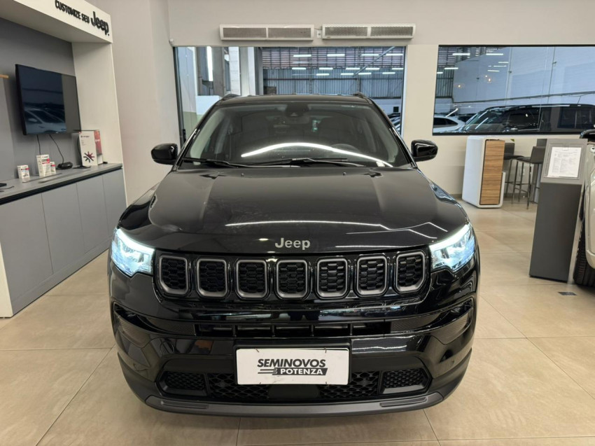 jeep compass 1.3 t270 turbo flex longitude at6 24/25 seminovo