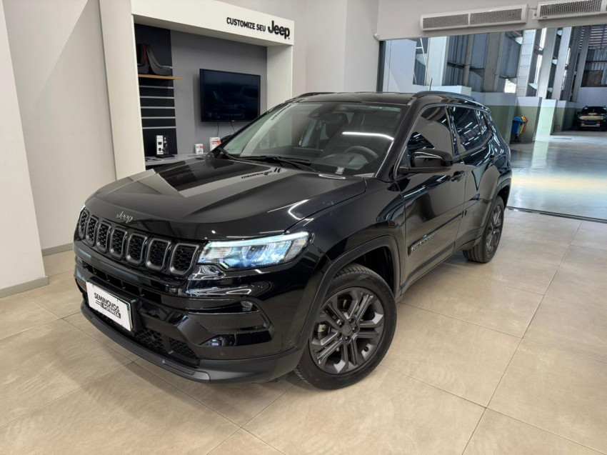 jeep compass 1.3 t270 turbo flex longitude at6 24/25 seminovo2
