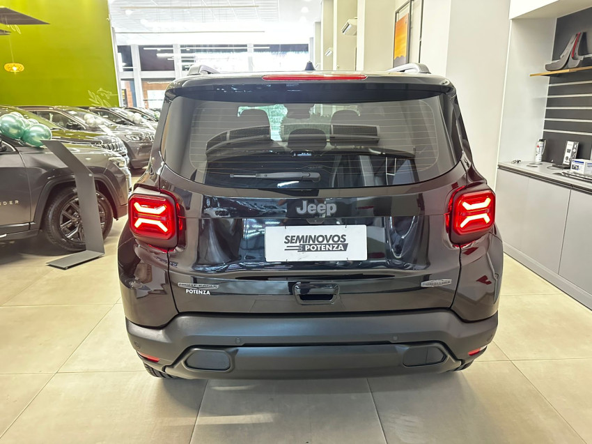 jeep renegade 1.3 t270 turbo flex longitude at6 24/25 seminovo4
