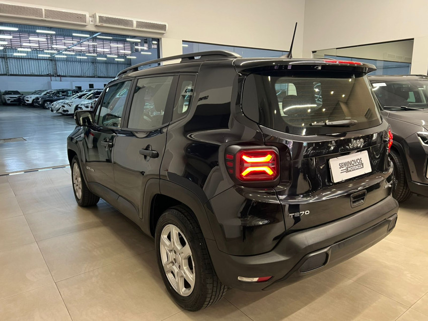 jeep renegade 1.3 t270 turbo flex sport at6 23/23 seminovo5