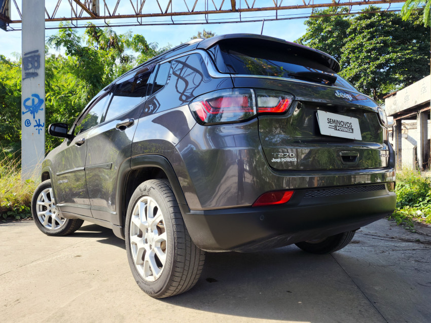jeep compass 1.3 t270 turbo flex sport at6 24/24 seminovo4