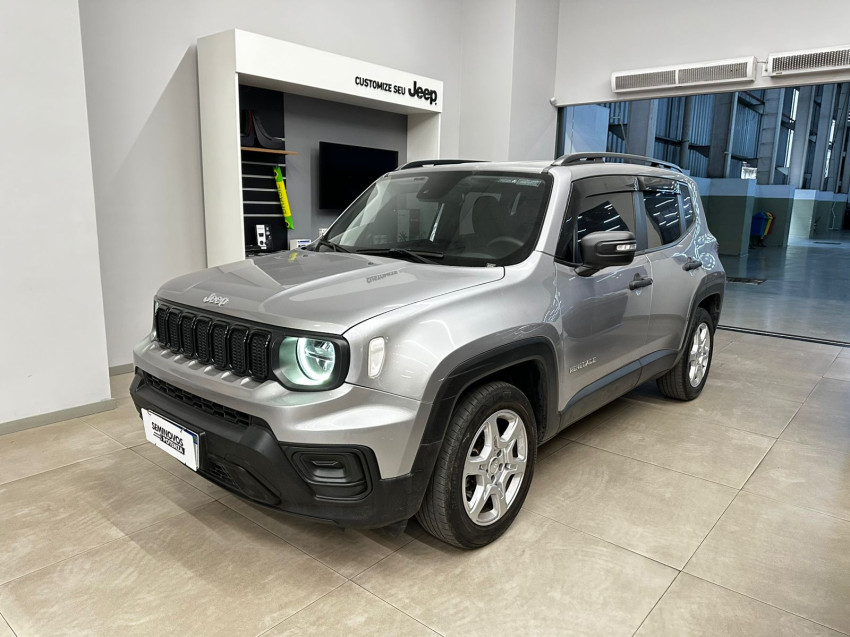 jeep renegade turbo sport t270 4x2 automatico super novo revisado0