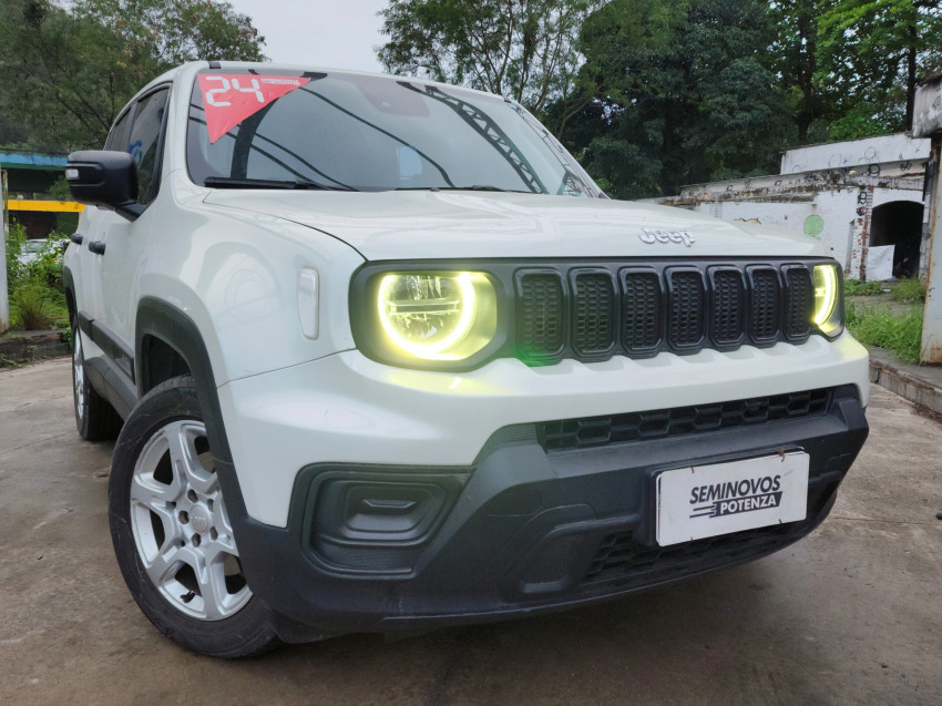 jeep renegade 1.3 t270 turbo flex at6 23/24 seminovo1