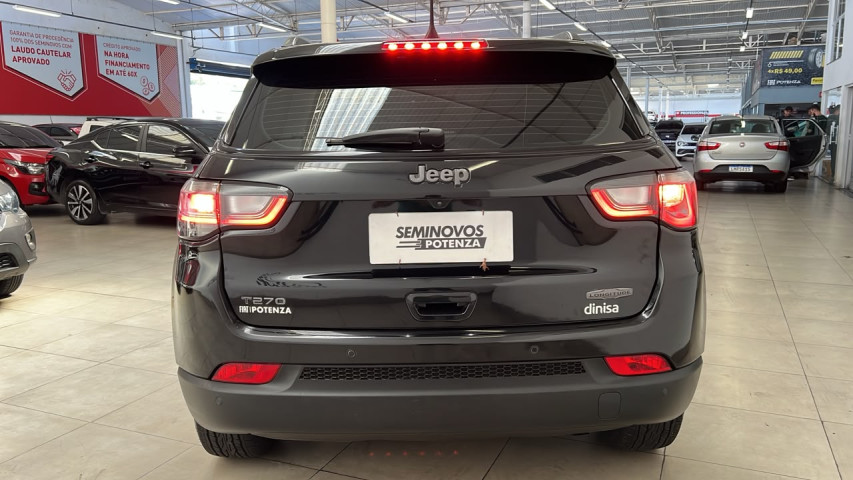 jeep compass 1.3 t270 turbo flex longitude at6 22/22 seminovo4