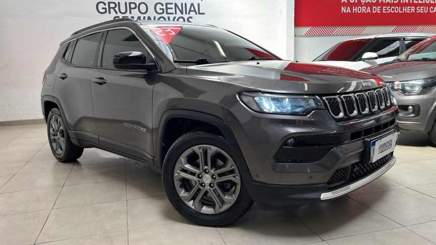 jeep compass 1.3 t270 turbo flex longitude at6 23/23 seminovo1