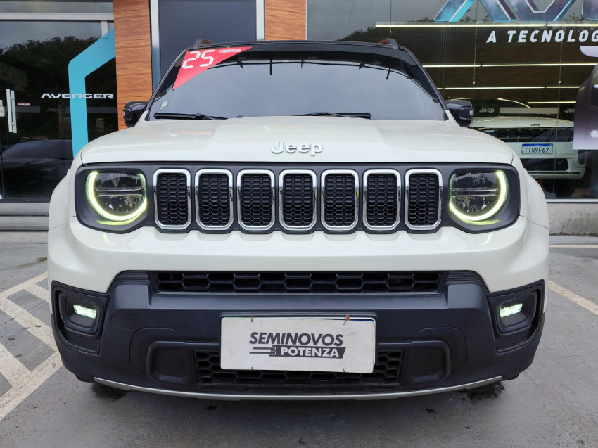 jeep renegade 1.3 t270 turbo flex longitude at6 25/26 seminovo0