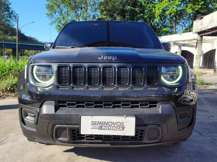 jeep renegade 1.3 t270 turbo flex sport altitude at6 25/25 seminovo0