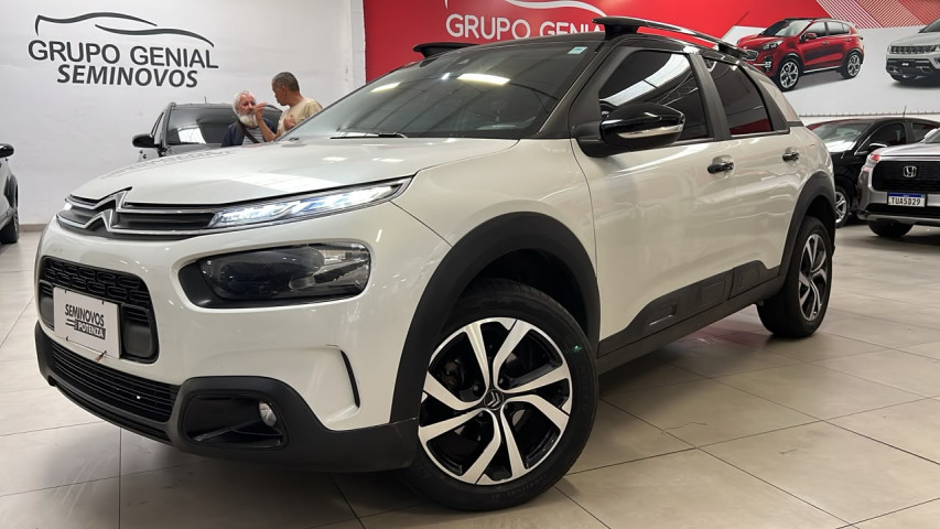 citroen c4 cactus 1.6 thp flex shine pack eat6 19/19 seminovo2