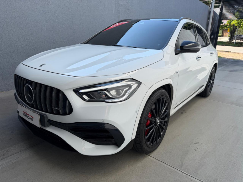 mercedez-benz gla 35 amg 2.0 cgi gasolina 4matic speedshift 22/22 seminovo2