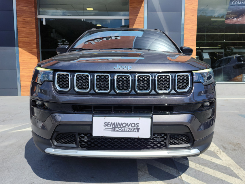 jeep compass 1.3 t270 turbo flex longitude at6 21/22 seminovo