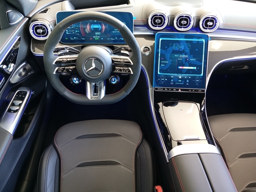 mercedes-benz glc 300 2.0 mhev amg line coupe 4matic 9g-tronic hibrido 4p automatico 20265