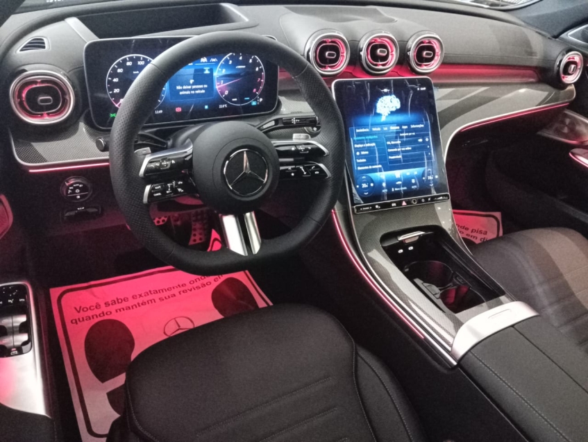 mercedes-benz c 300 2.0 eq boost hibrido amg line 9g-tronic 4p automatico 20265