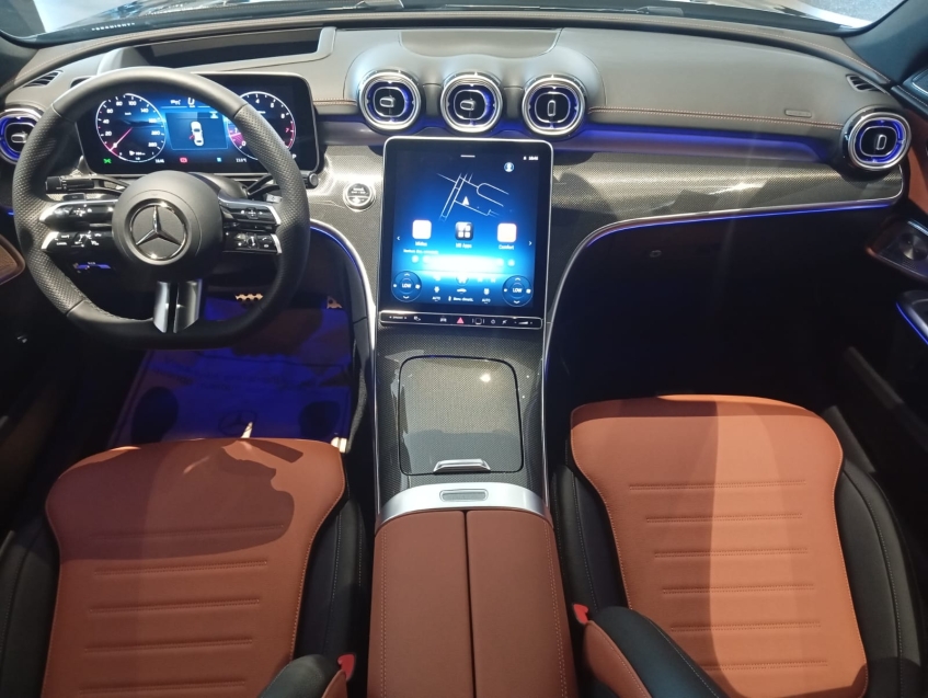mercedes-benz c 300 2.0 eq boost hibrido amg line 9g-tronic 4p automatico 20266