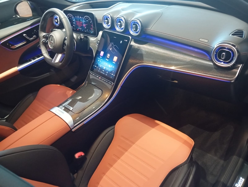 mercedes-benz c 300 2.0 eq boost hibrido amg line 9g-tronic 4p automatico 20267