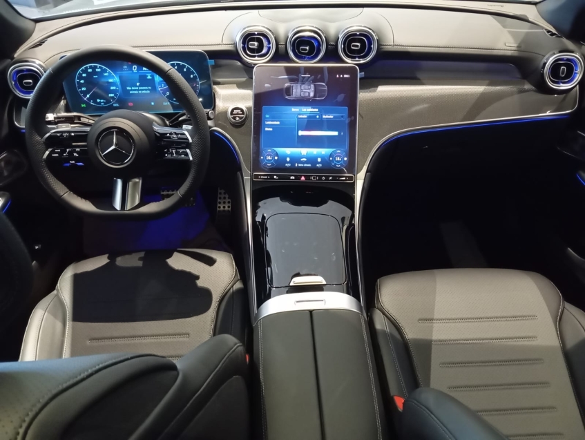 mercedes-benz glc 300 2.0 mhev amg line coupe 4matic 9g-tronic hibrido 5p automatico 20267