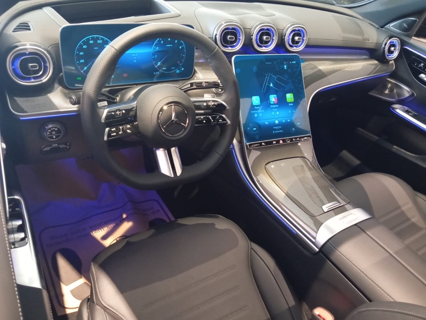 mercedes-benz c 300 2.0 eq boost hibrido amg line 9g-tronic 4p automatico 20266