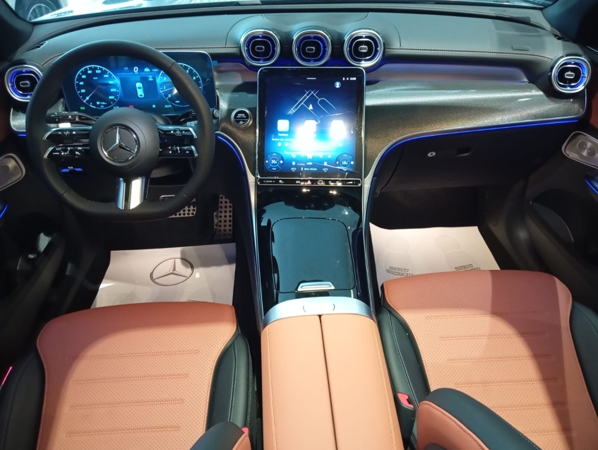 mercedes-benz glc 300 2.0 mhev amg line coupe 4matic 9g-tronic hibrido 5p manual 20267