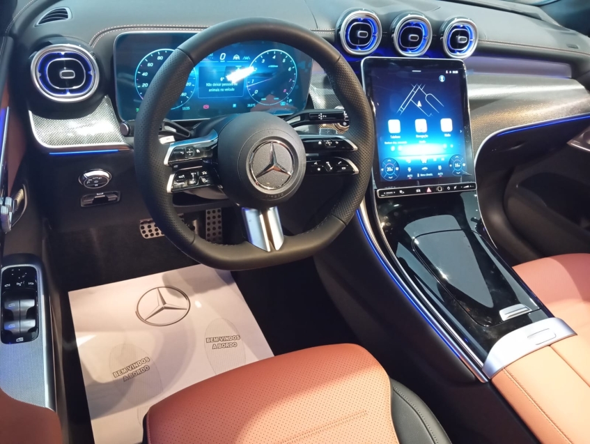 mercedes-benz glc 300 2.0 mhev amg line coupe 4matic 9g-tronic hibrido 5p manual 20269